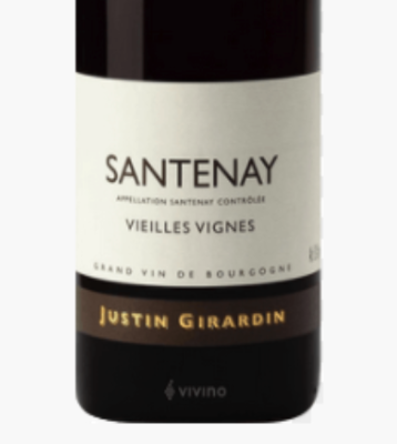 (image for) Justin Girardin Santenay Vielles Vignes 2020